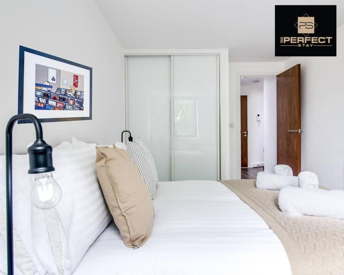 Luxe Modern Apartment By Your Perfect Stay Short Lets Birmingham Dış mekan fotoğraf
