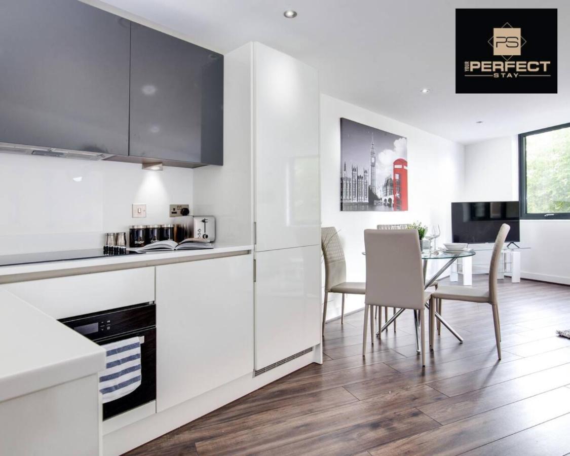 Luxe Modern Apartment By Your Perfect Stay Short Lets Birmingham Dış mekan fotoğraf