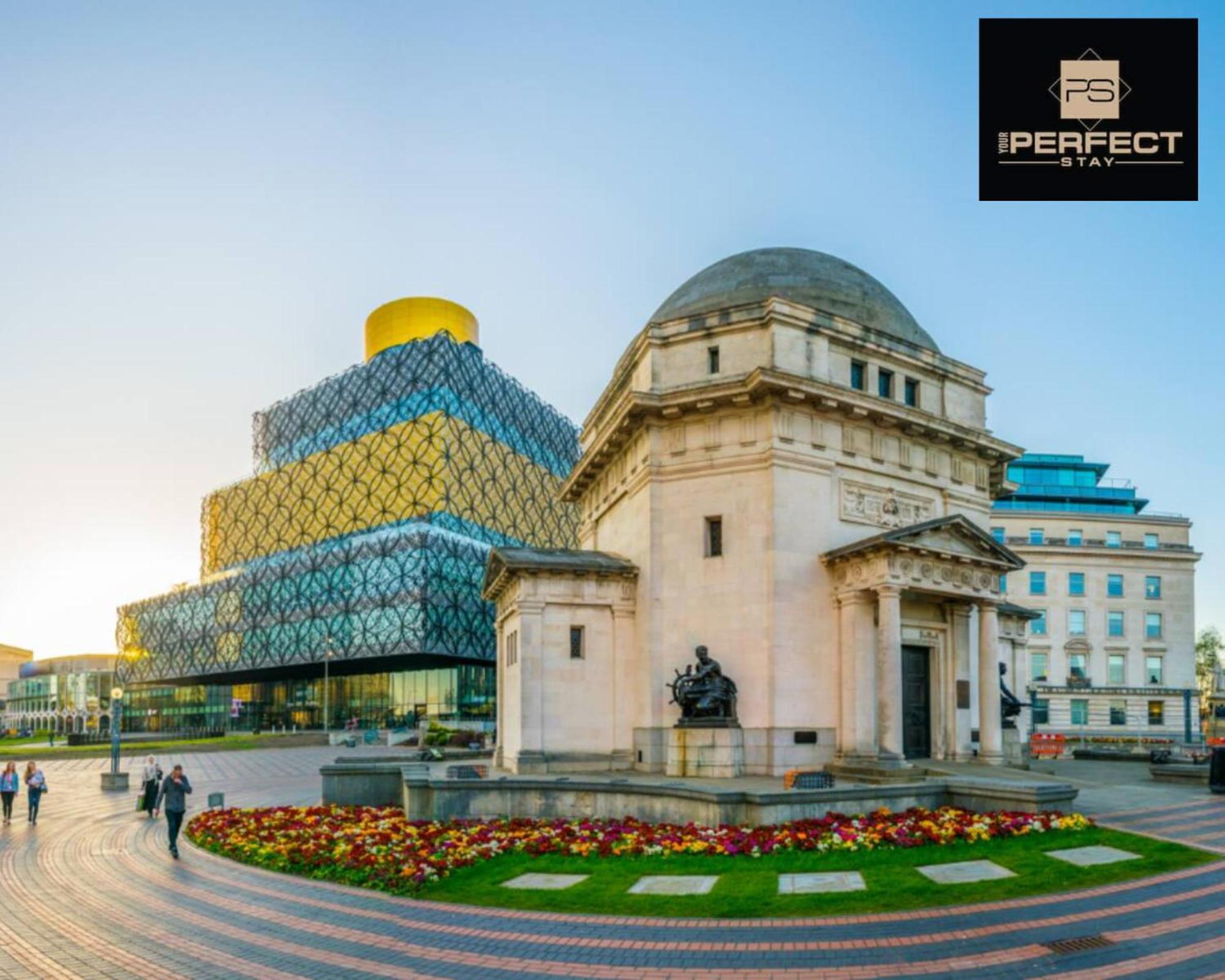 Luxe Modern Apartment By Your Perfect Stay Short Lets Birmingham Dış mekan fotoğraf
