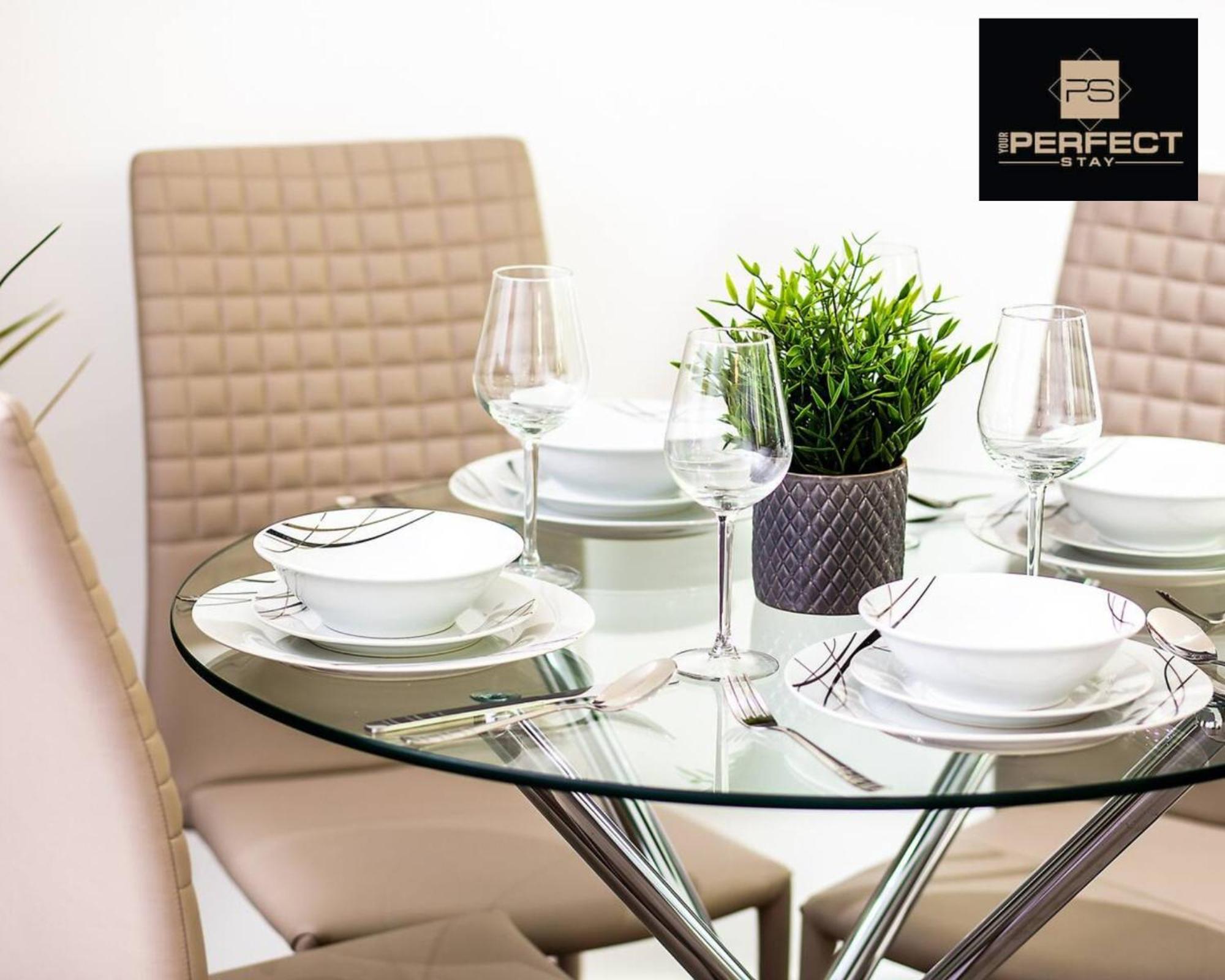 Luxe Modern Apartment By Your Perfect Stay Short Lets Birmingham Dış mekan fotoğraf