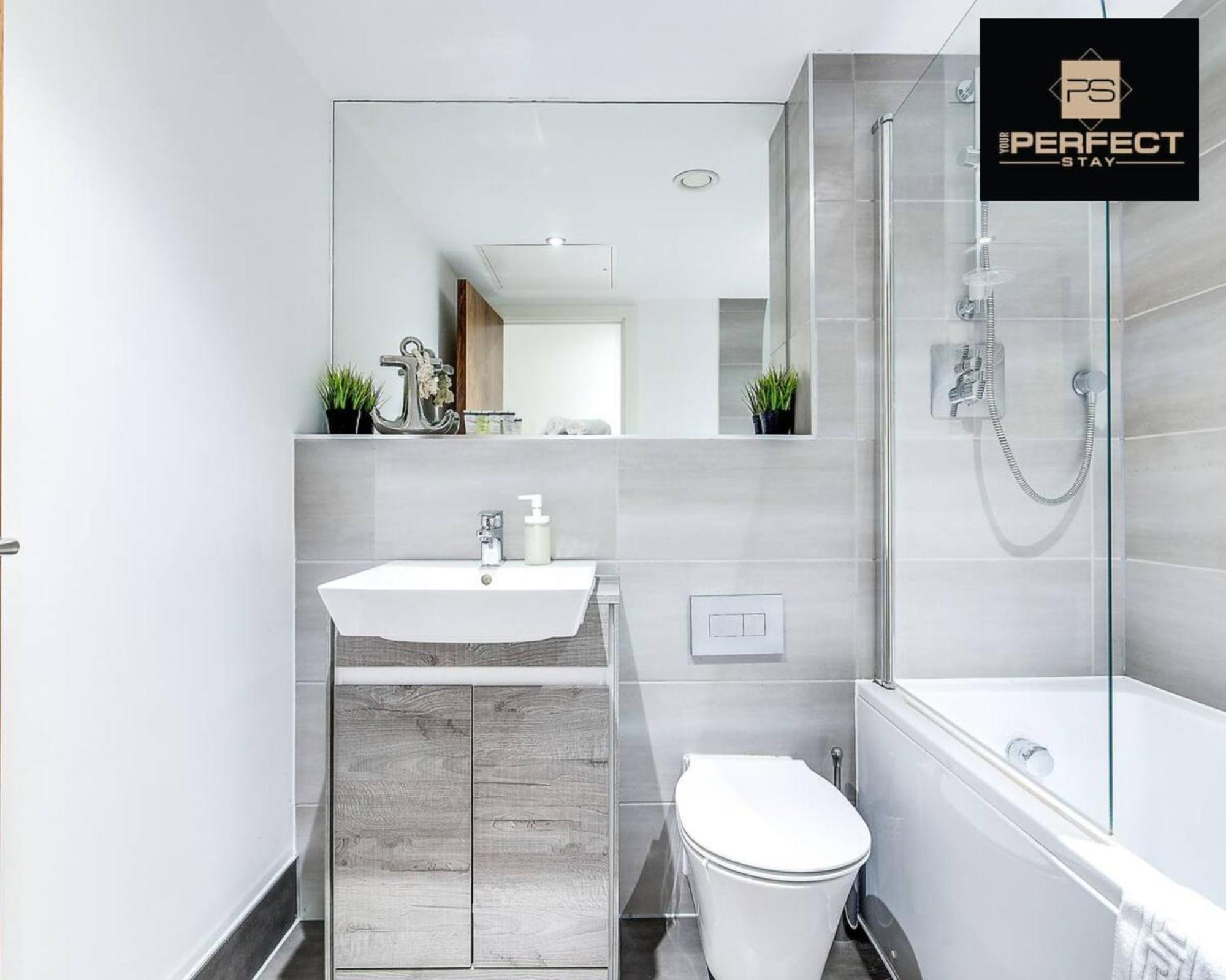 Luxe Modern Apartment By Your Perfect Stay Short Lets Birmingham Dış mekan fotoğraf
