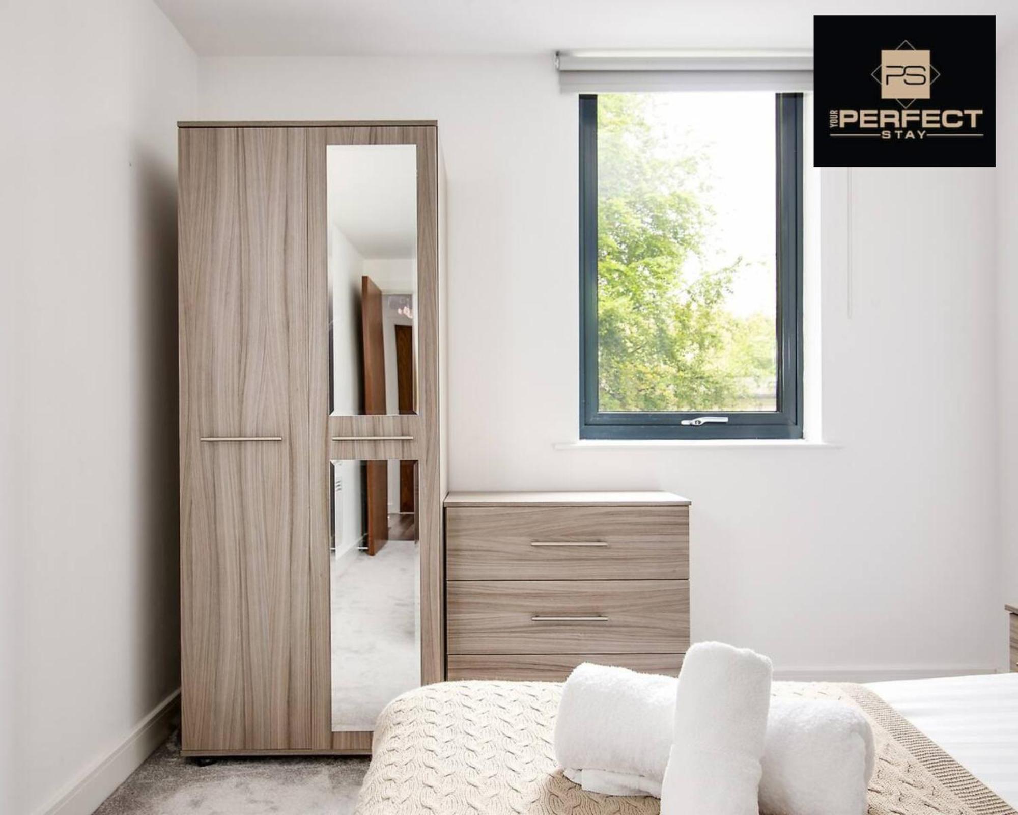 Luxe Modern Apartment By Your Perfect Stay Short Lets Birmingham Dış mekan fotoğraf