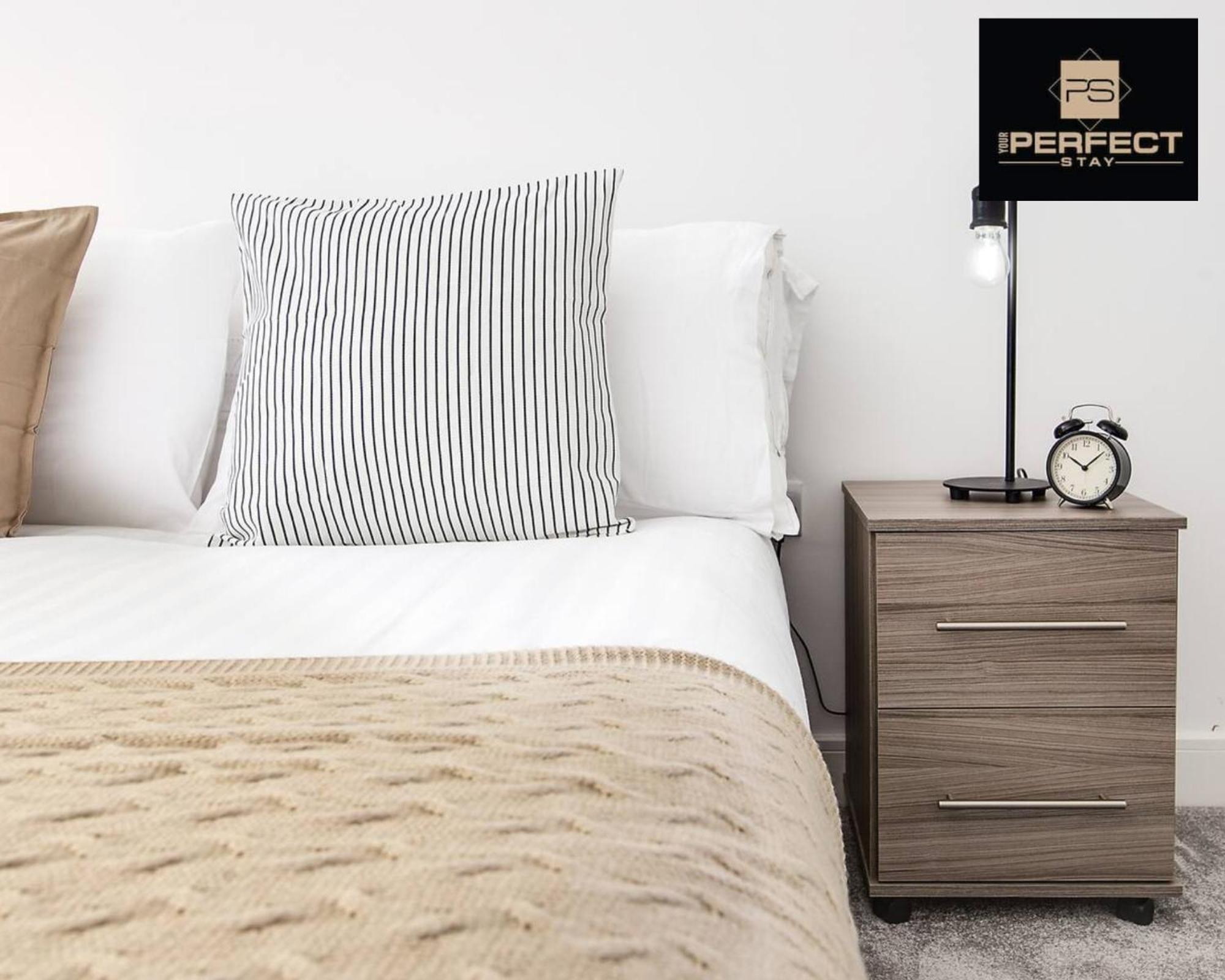 Luxe Modern Apartment By Your Perfect Stay Short Lets Birmingham Dış mekan fotoğraf