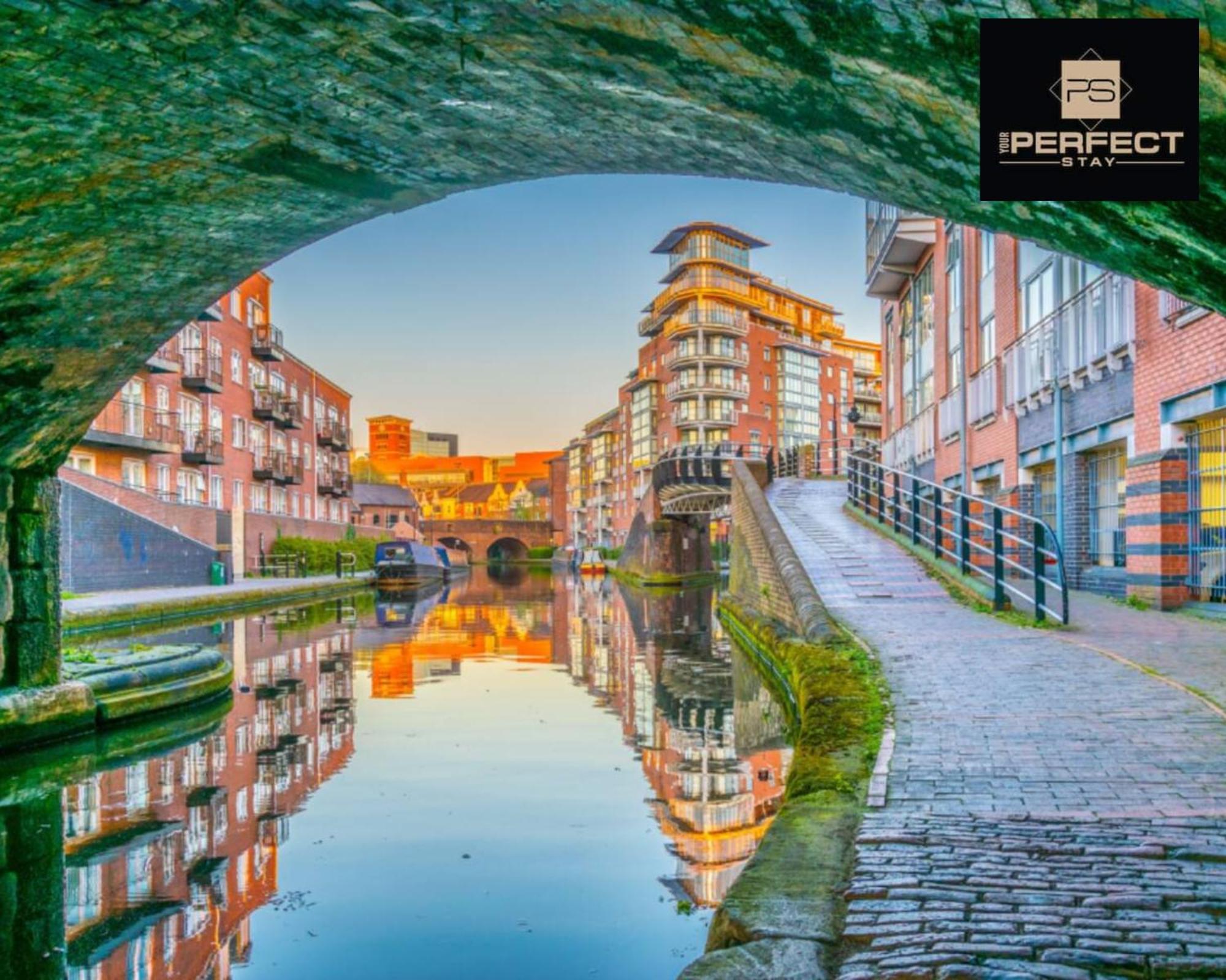 Luxe Modern Apartment By Your Perfect Stay Short Lets Birmingham Dış mekan fotoğraf