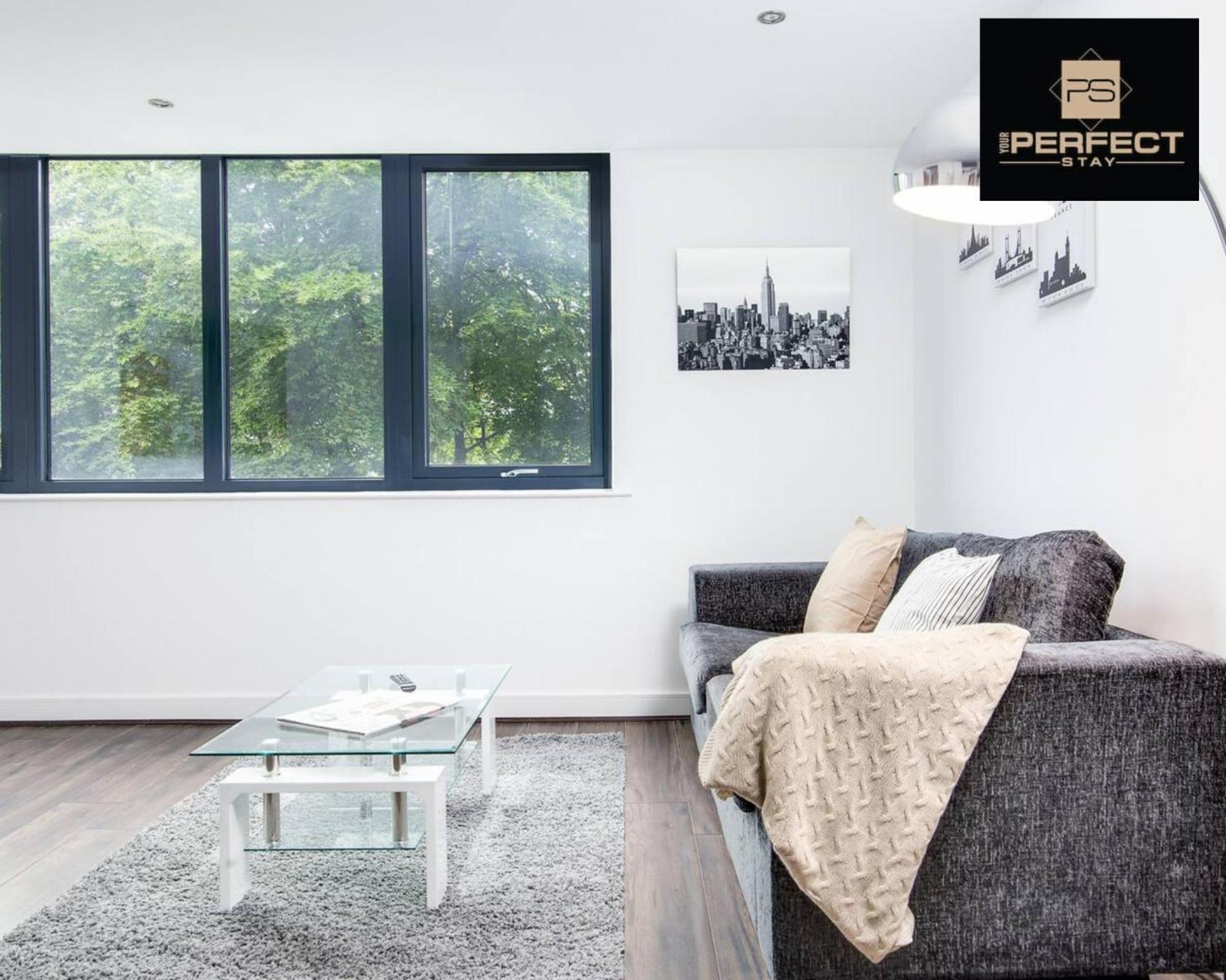 Luxe Modern Apartment By Your Perfect Stay Short Lets Birmingham Dış mekan fotoğraf